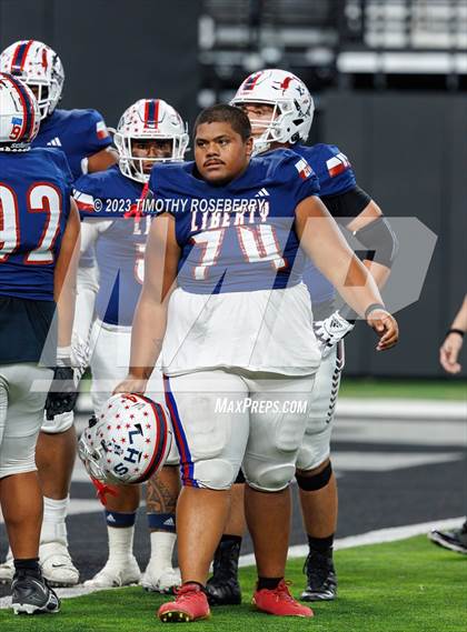 Thumbnail 3 in Liberty @ Bishop Gorman (NIAA 5A Division 1 Final) photogallery.