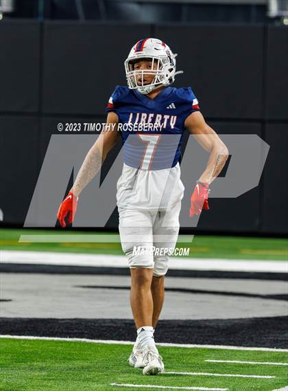 Thumbnail 2 in Liberty @ Bishop Gorman (NIAA 5A Division 1 Final) photogallery.