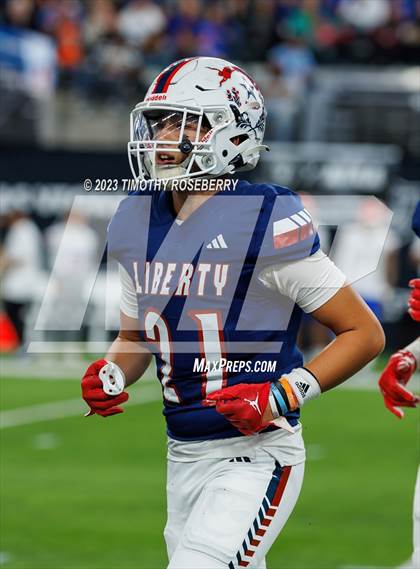 Thumbnail 1 in Liberty @ Bishop Gorman (NIAA 5A Division 1 Final) photogallery.