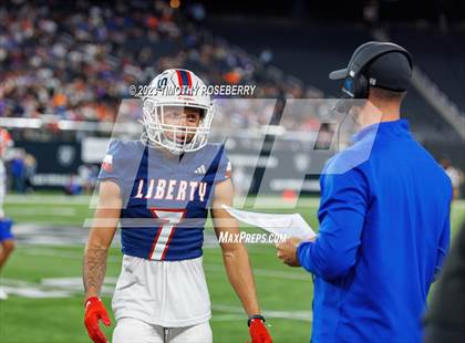 Thumbnail 1 in Liberty @ Bishop Gorman (NIAA 5A Division 1 Final) photogallery.
