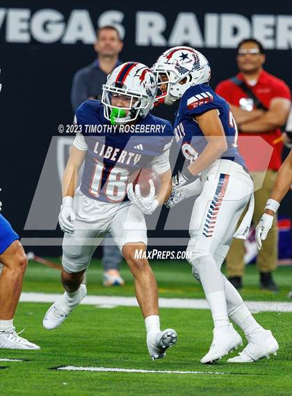 Thumbnail 3 in Liberty @ Bishop Gorman (NIAA 5A Division 1 Final) photogallery.