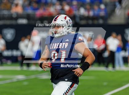 Thumbnail 1 in Liberty @ Bishop Gorman (NIAA 5A Division 1 Final) photogallery.