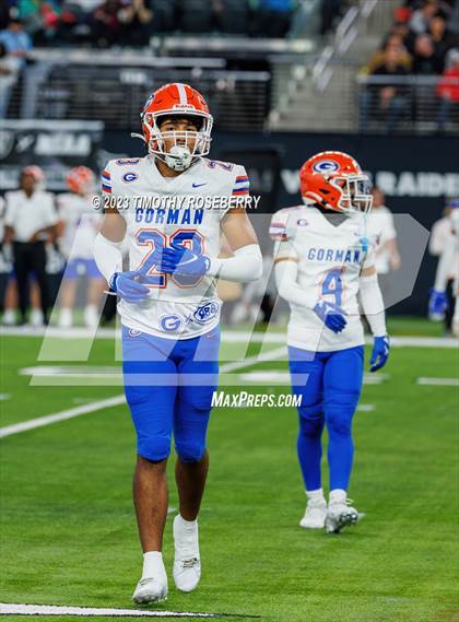 Thumbnail 2 in Liberty @ Bishop Gorman (NIAA 5A Division 1 Final) photogallery.