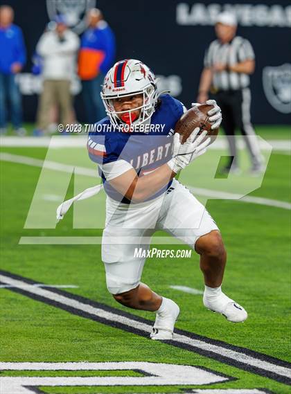 Thumbnail 2 in Liberty @ Bishop Gorman (NIAA 5A Division 1 Final) photogallery.