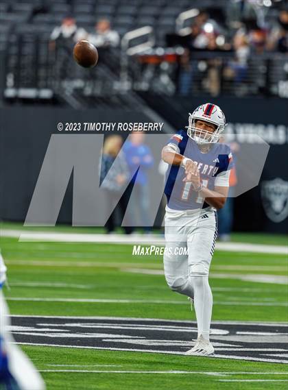 Thumbnail 3 in Liberty @ Bishop Gorman (NIAA 5A Division 1 Final) photogallery.