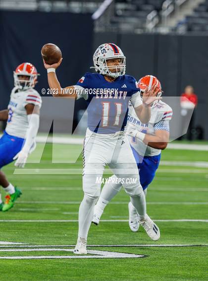 Thumbnail 1 in Liberty @ Bishop Gorman (NIAA 5A Division 1 Final) photogallery.