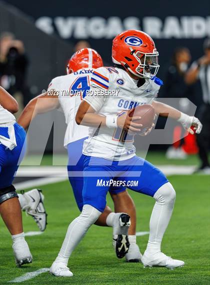 Thumbnail 2 in Liberty @ Bishop Gorman (NIAA 5A Division 1 Final) photogallery.