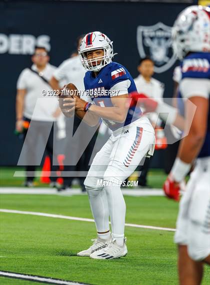 Thumbnail 2 in Liberty @ Bishop Gorman (NIAA 5A Division 1 Final) photogallery.