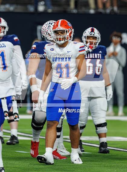 Thumbnail 3 in Liberty @ Bishop Gorman (NIAA 5A Division 1 Final) photogallery.