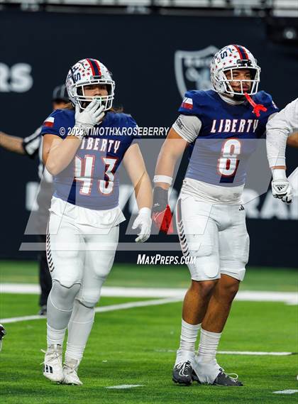 Thumbnail 3 in Liberty @ Bishop Gorman (NIAA 5A Division 1 Final) photogallery.