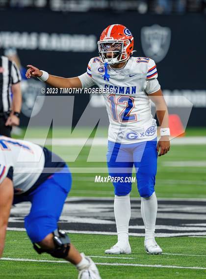 Thumbnail 2 in Liberty @ Bishop Gorman (NIAA 5A Division 1 Final) photogallery.