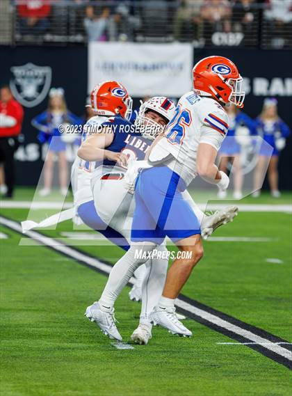 Thumbnail 1 in Liberty @ Bishop Gorman (NIAA 5A Division 1 Final) photogallery.