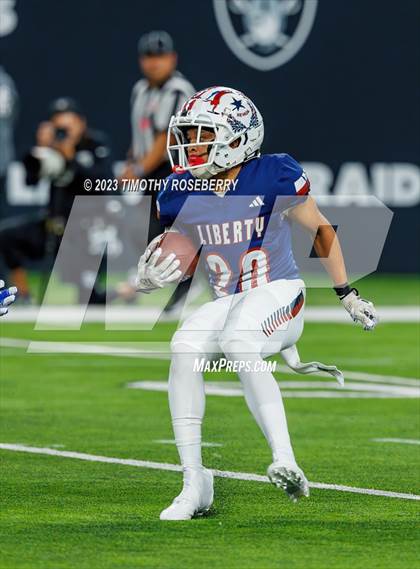 Thumbnail 3 in Liberty @ Bishop Gorman (NIAA 5A Division 1 Final) photogallery.