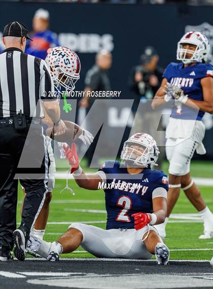 Thumbnail 2 in Liberty @ Bishop Gorman (NIAA 5A Division 1 Final) photogallery.