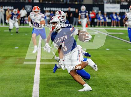 Thumbnail 1 in Liberty @ Bishop Gorman (NIAA 5A Division 1 Final) photogallery.