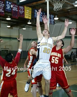 Thumbnail 1 in Whittier Christian vs. Mary Star of the Sea (Brethren Christian Tourney) photogallery.