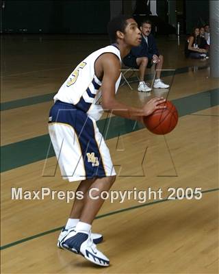 Thumbnail 2 in Whittier Christian vs. Mary Star of the Sea (Brethren Christian Tourney) photogallery.
