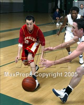 Thumbnail 3 in Whittier Christian vs. Mary Star of the Sea (Brethren Christian Tourney) photogallery.