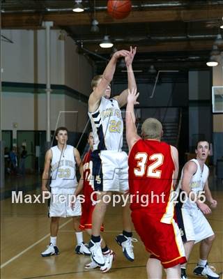 Thumbnail 1 in Whittier Christian vs. Mary Star of the Sea (Brethren Christian Tourney) photogallery.