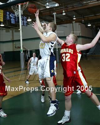 Thumbnail 2 in Whittier Christian vs. Mary Star of the Sea (Brethren Christian Tourney) photogallery.