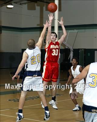 Thumbnail 2 in Whittier Christian vs. Mary Star of the Sea (Brethren Christian Tourney) photogallery.