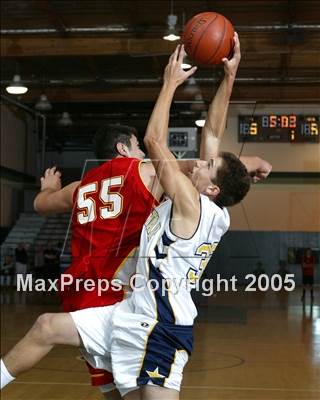 Thumbnail 1 in Whittier Christian vs. Mary Star of the Sea (Brethren Christian Tourney) photogallery.