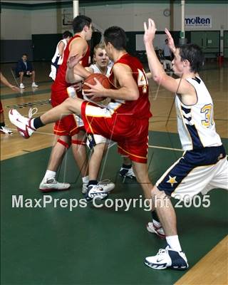 Thumbnail 3 in Whittier Christian vs. Mary Star of the Sea (Brethren Christian Tourney) photogallery.