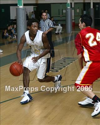 Thumbnail 3 in Whittier Christian vs. Mary Star of the Sea (Brethren Christian Tourney) photogallery.