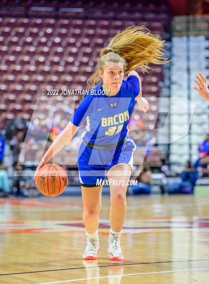 Thumbnail 1 in Bacon Academy vs. Holy Cross (CIAC Class M Final) photogallery.