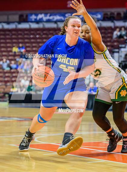 Thumbnail 3 in Bacon Academy vs. Holy Cross (CIAC Class M Final) photogallery.