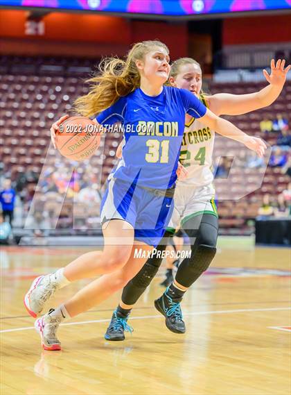 Thumbnail 3 in Bacon Academy vs. Holy Cross (CIAC Class M Final) photogallery.