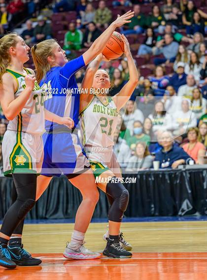 Thumbnail 1 in Bacon Academy vs. Holy Cross (CIAC Class M Final) photogallery.
