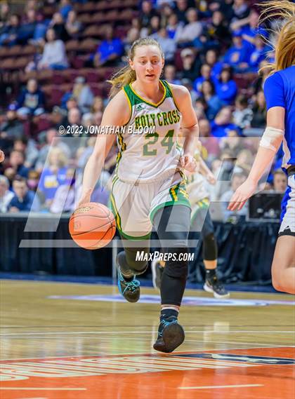 Thumbnail 2 in Bacon Academy vs. Holy Cross (CIAC Class M Final) photogallery.