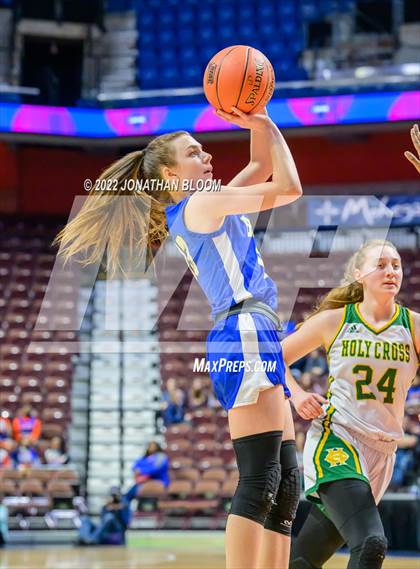 Thumbnail 2 in Bacon Academy vs. Holy Cross (CIAC Class M Final) photogallery.