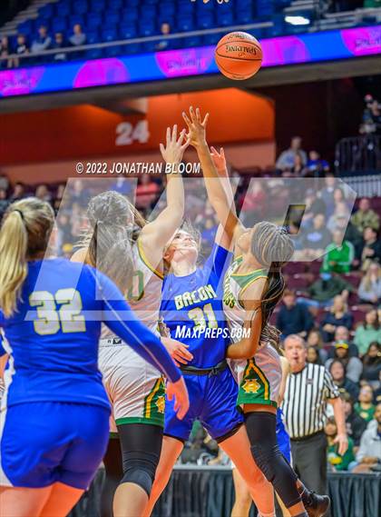 Thumbnail 1 in Bacon Academy vs. Holy Cross (CIAC Class M Final) photogallery.