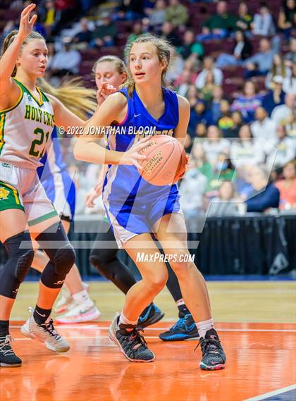 Thumbnail 2 in Bacon Academy vs. Holy Cross (CIAC Class M Final) photogallery.