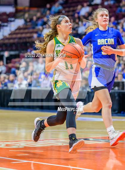 Thumbnail 3 in Bacon Academy vs. Holy Cross (CIAC Class M Final) photogallery.