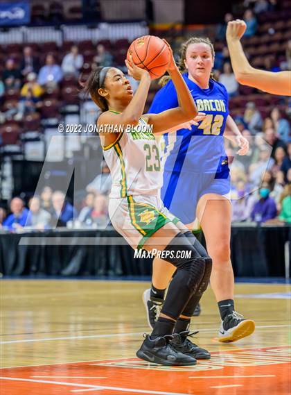 Thumbnail 1 in Bacon Academy vs. Holy Cross (CIAC Class M Final) photogallery.