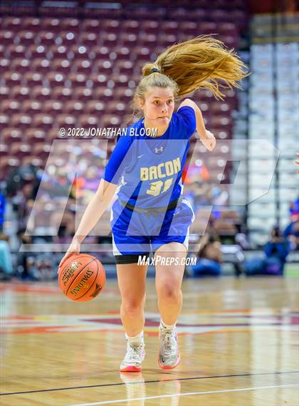 Thumbnail 3 in Bacon Academy vs. Holy Cross (CIAC Class M Final) photogallery.