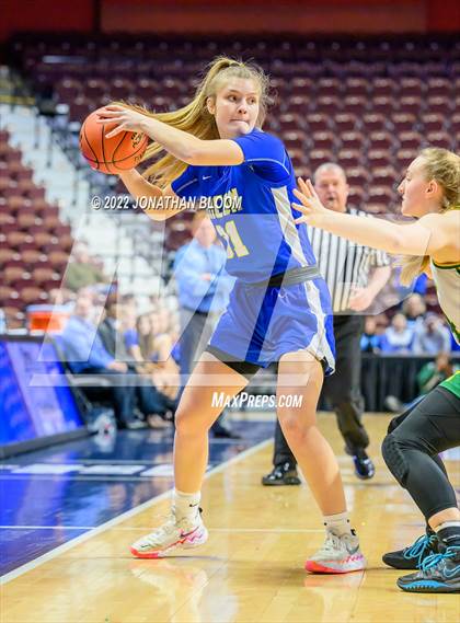 Thumbnail 2 in Bacon Academy vs. Holy Cross (CIAC Class M Final) photogallery.