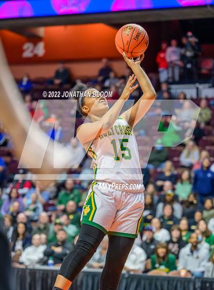 Thumbnail 2 in Bacon Academy vs. Holy Cross (CIAC Class M Final) photogallery.