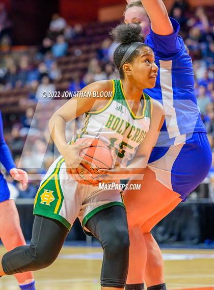 Thumbnail 1 in Bacon Academy vs. Holy Cross (CIAC Class M Final) photogallery.