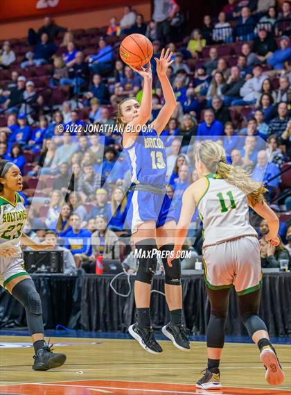 Thumbnail 1 in Bacon Academy vs. Holy Cross (CIAC Class M Final) photogallery.