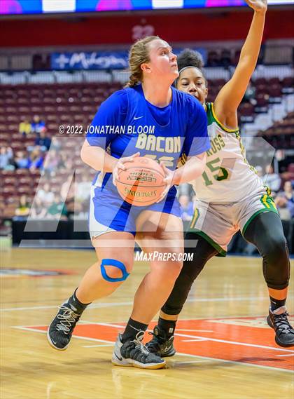 Thumbnail 3 in Bacon Academy vs. Holy Cross (CIAC Class M Final) photogallery.