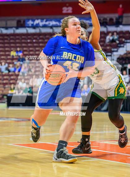 Thumbnail 2 in Bacon Academy vs. Holy Cross (CIAC Class M Final) photogallery.