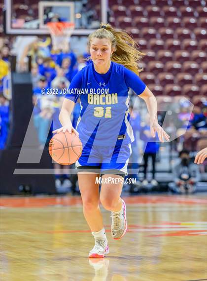Thumbnail 2 in Bacon Academy vs. Holy Cross (CIAC Class M Final) photogallery.