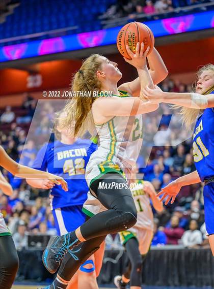Thumbnail 3 in Bacon Academy vs. Holy Cross (CIAC Class M Final) photogallery.