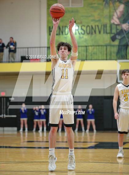 Thumbnail 2 in Hendersonville vs Wilson Central (TSSAA District 9-AAA Quarterfinal) photogallery.