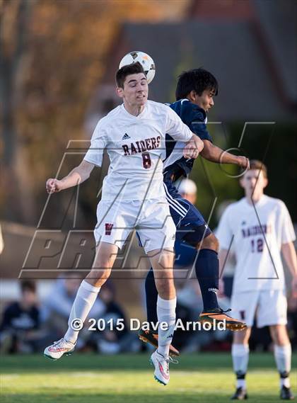 Thumbnail 1 in Xaverian Brothers @ Wellesley (MIAA Division 1 South Quarterfinal) photogallery.