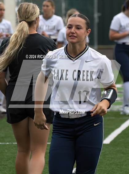 Thumbnail 2 in Foster vs Lake Creek (UIL Softball 5A Region III Semifinal) photogallery.